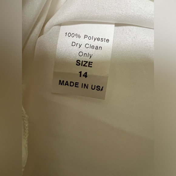 Zoe LTD White and Pink Floral Dress Girls 14 - Picture 5 of 5